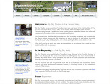 Tablet Screenshot of bigskystudios.com